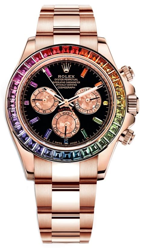 rolex daytona rose gold pre owned|rolex daytona rose gold rainbow.